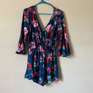 Floral romper